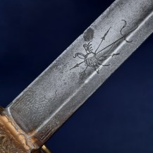 British 1796 Pattern Infantry Officers Spadroon by Runkel, 1800 - 16